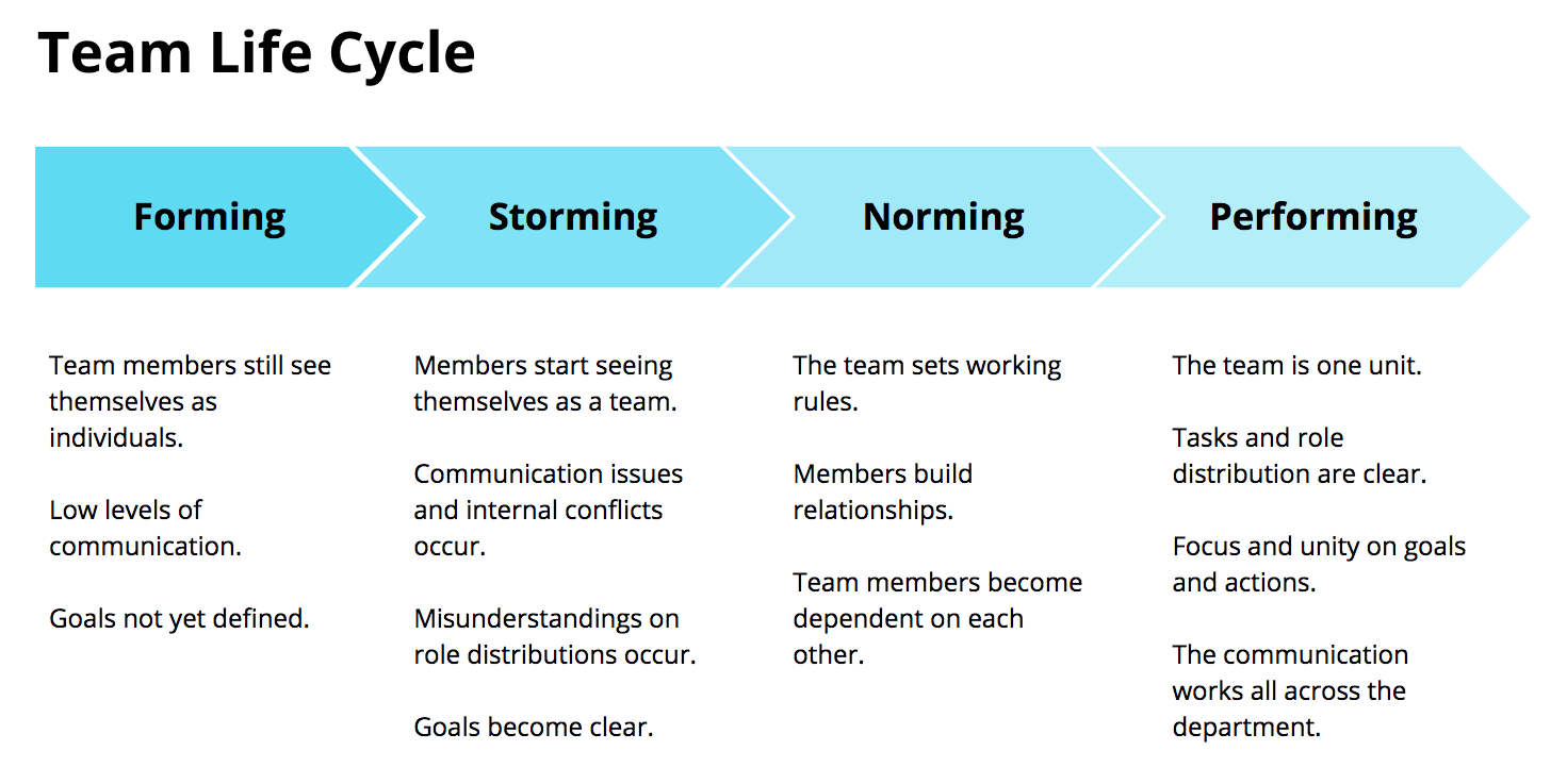 Change Management Models: Team Life Cycle